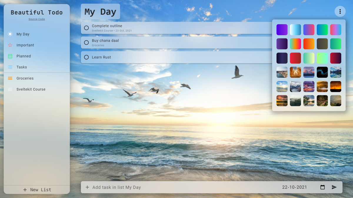 Beautiful Todo photo